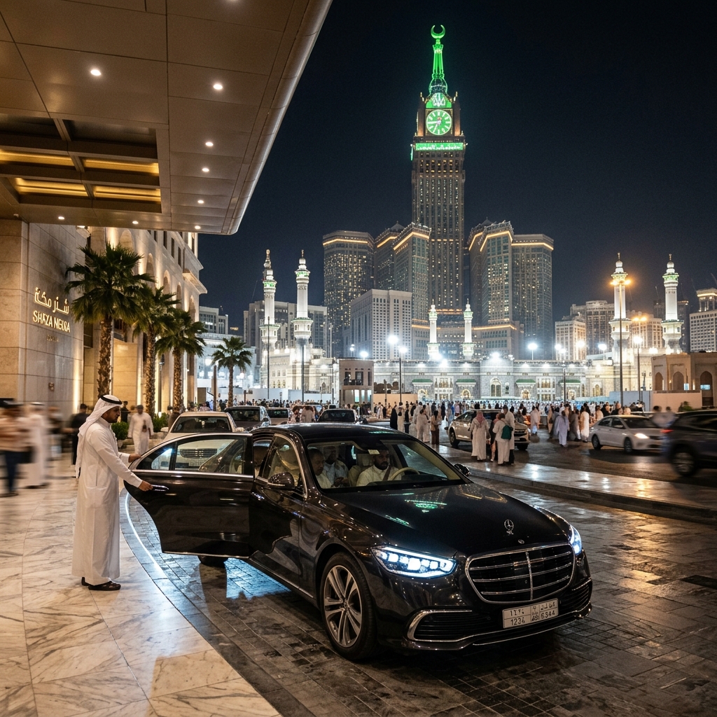 دليل التوصيل المباشر من جدة إلى الحرم المكي الشريف: أسرع الطرق والسيارات الخاصة 24 ساعة بدون عناء